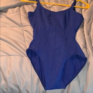 Blue leotard